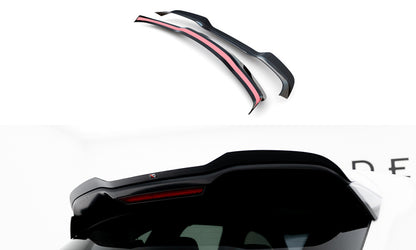 Heckspoiler Lippe passend für Porsche Cayenne Turbo / Standard Mk2 schwarz Hochglanz