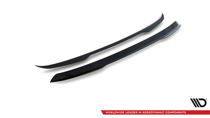 Heckspoiler Lippe passend für Porsche Macan Mk1 schwarz Hochglanz