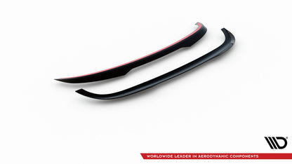 Heckspoiler Lippe passend für Porsche Panamera / Panamera Diesel 970 schwarz Hochglanz
