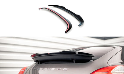 Heckspoiler Lippe passend für Porsche Panamera / Panamera Diesel 970 schwarz Hochglanz