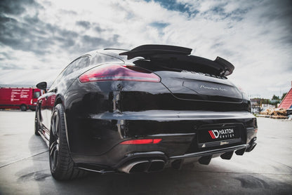 Heckspoiler Lippe passend für Porsche Panamera Turbo 970 FL schwarz Hochglanz