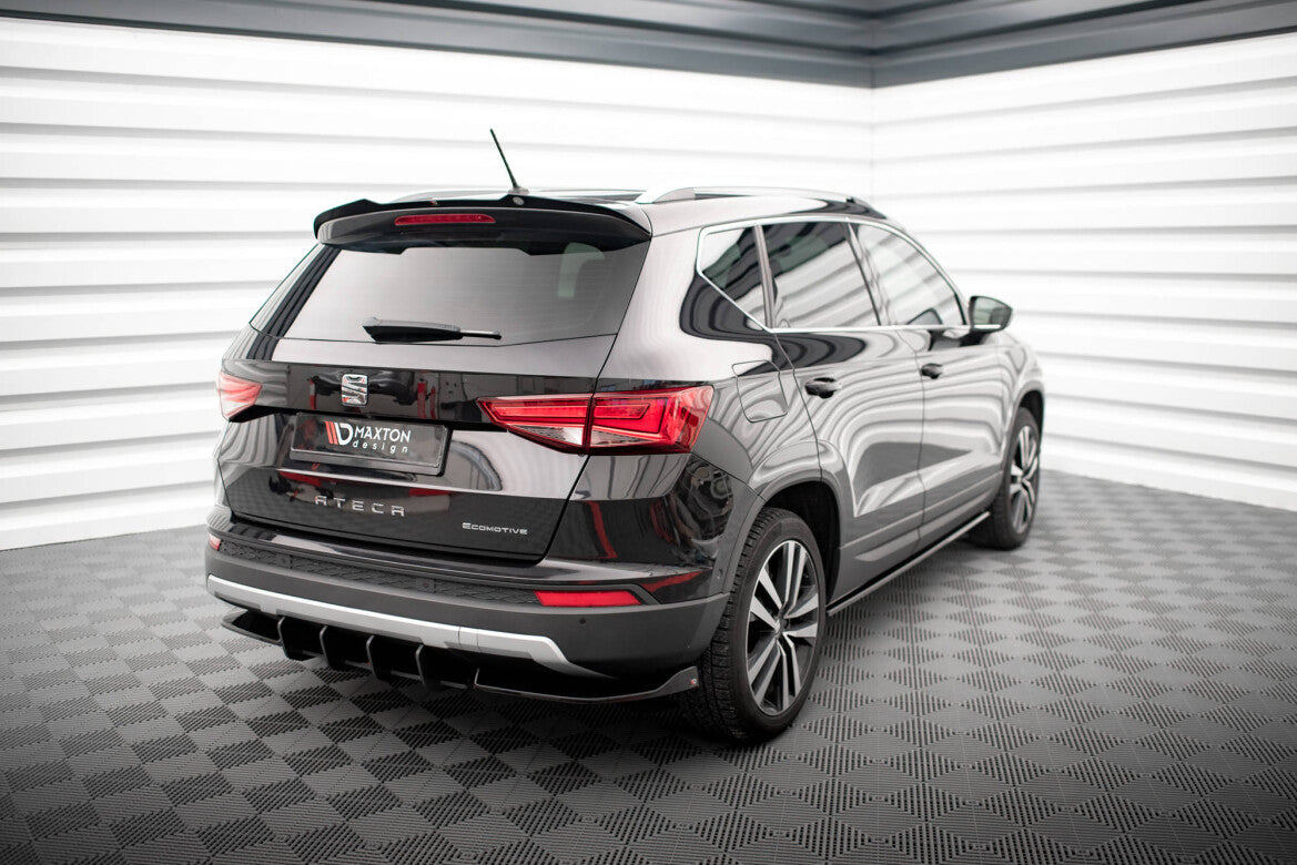 Heckspoiler Lippe passend für Seat Ateca Mk1 schwarz Hochglanz