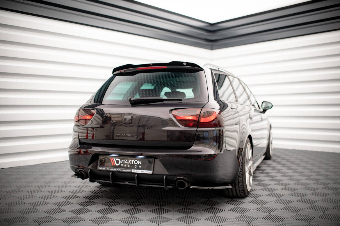 Heckspoiler Lippe passend für Seat Exeo ST schwarz Hochglanz