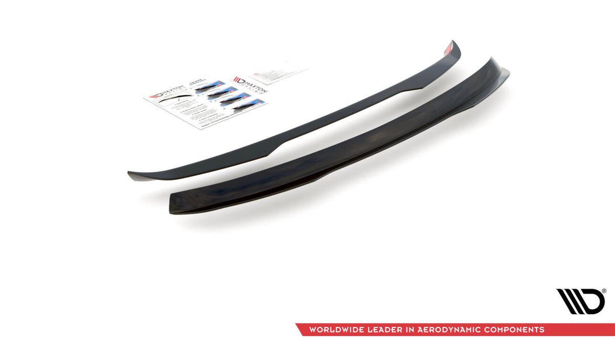 Heckspoiler Lippe passend für Seat Exeo ST schwarz Hochglanz