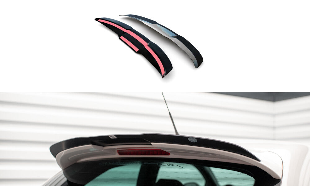 Heckspoiler Lippe passend für Seat Ibiza 4 SportCoupe (vor FL) schwarz Hochglanz