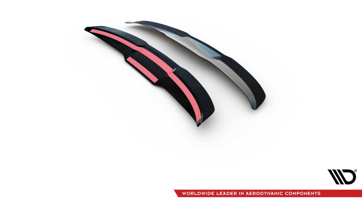 Heckspoiler Lippe passend für Seat Ibiza 4 SportCoupe (vor FL) schwarz Hochglanz