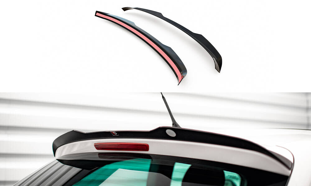 Heckspoiler Lippe passend für Seat Ibiza FR SC Mk4 FL schwarz Hochglanz