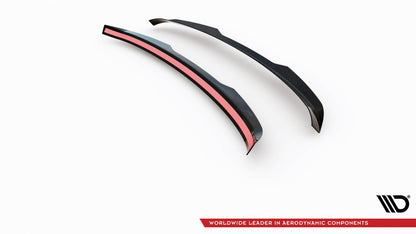 Heckspoiler Lippe passend für Seat Ibiza FR SC Mk4 FL schwarz Hochglanz