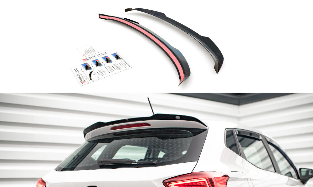 Heckspoiler Lippe passend für Seat Ibiza FR/ Standard Mk5 schwarz Hochglanz