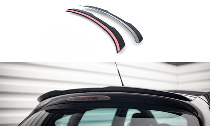 Heckspoiler Lippe passend für Seat Leon CUPRA / FR Mk2 schwarz Hochglanz