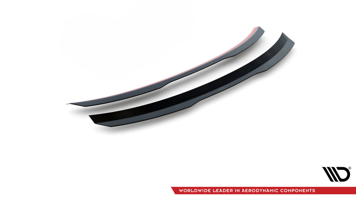 Heckspoiler Lippe passend für Seat Leon CUPRA / FR Mk2 schwarz Hochglanz