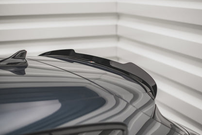 Heckspoiler Lippe passend für Seat Leon FR Mk4 / CUPRA Leon Hatchback schwarz Hochglanz