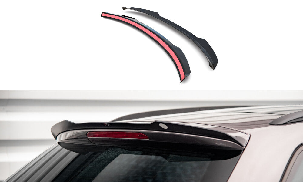 Heckspoiler Lippe passend für Seat Leon FR Sportstourer Mk3 schwarz Hochglanz