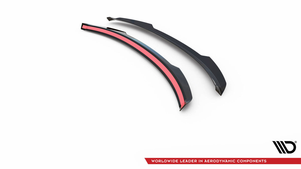 Heckspoiler Lippe passend für Seat Leon FR Sportstourer Mk3 schwarz Hochglanz