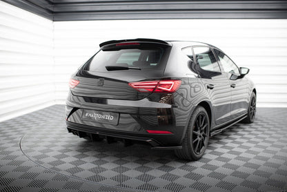 Heckspoiler Lippe passend für Seat Leon III schwarz Hochglanz