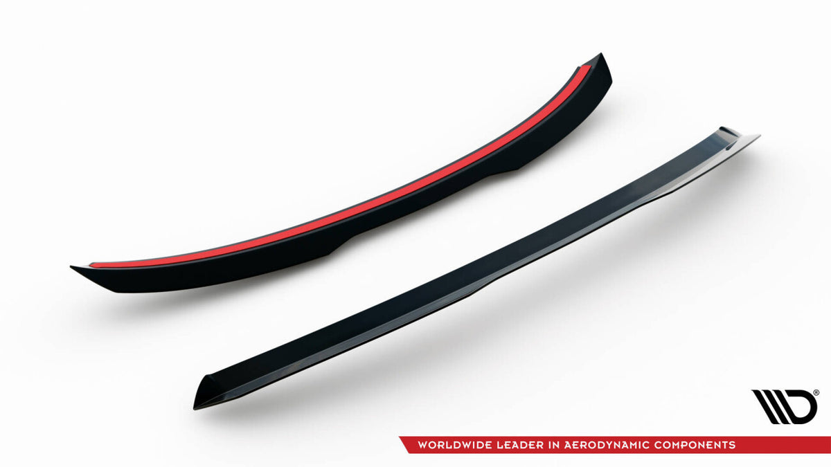 Heckspoiler Lippe passend für Seat Leon III schwarz Hochglanz