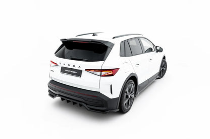 Heckspoiler Lippe passend für Skoda Elroq RS Mk1 schwarz Hochglanz