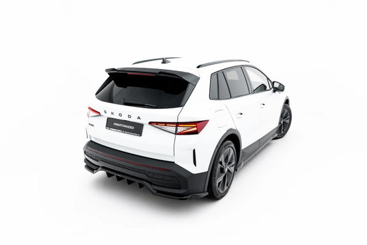 Heckspoiler Lippe passend für Skoda Elroq RS Mk1 schwarz Hochglanz