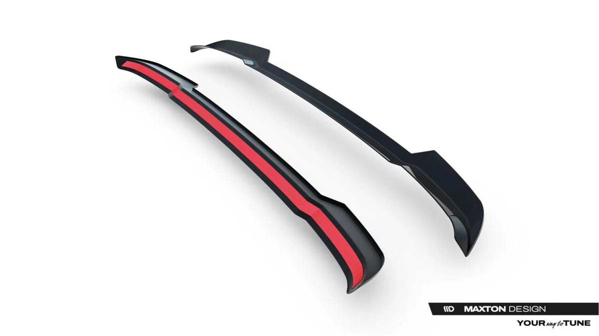 Heckspoiler Lippe passend für Skoda Elroq RS Mk1 schwarz Hochglanz