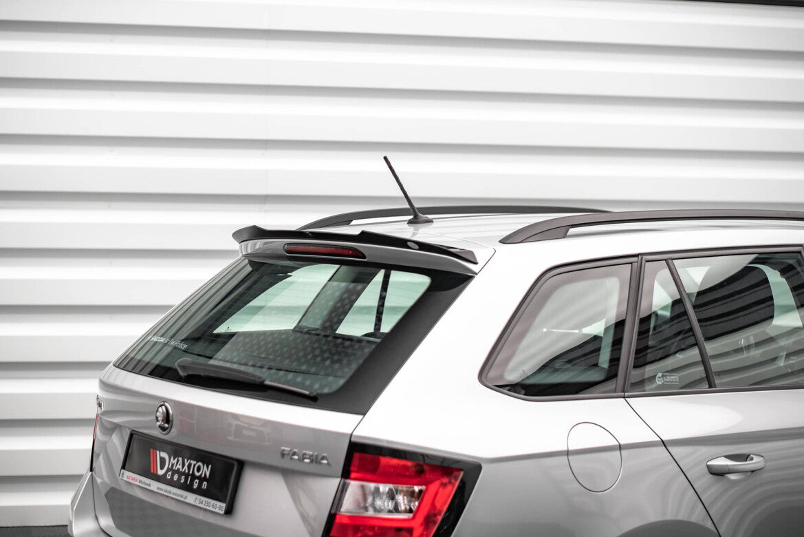 Heckspoiler Lippe passend für Skoda Fabia Combi Mk3 schwarz Hochglanz