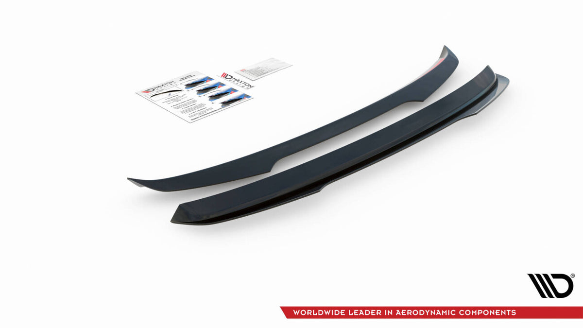 Heckspoiler Lippe passend für Skoda Fabia Combi Mk3 schwarz Hochglanz