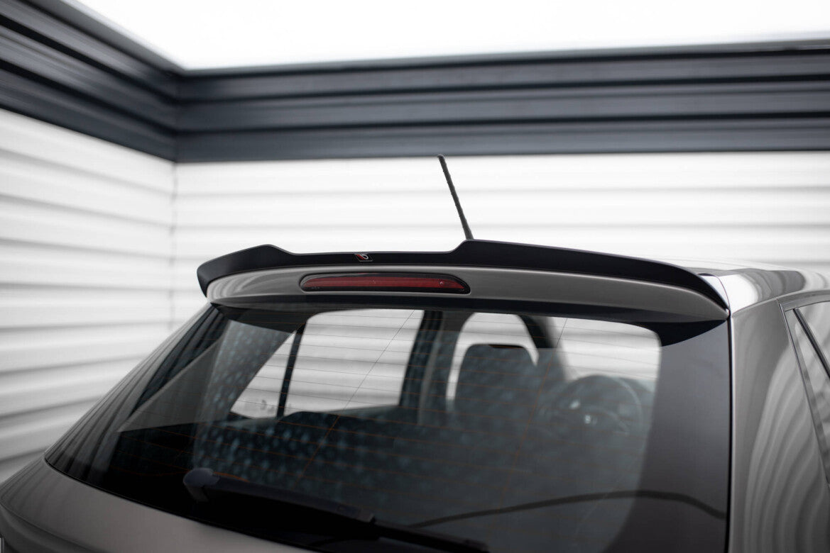 Heckspoiler Lippe passend für Skoda Fabia Hatchback Mk3 schwarz Hochglanz