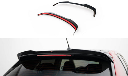 Heckspoiler Lippe passend für Skoda Fabia Mk4 schwarz Hochglanz