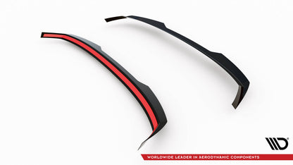 Heckspoiler Lippe passend für Skoda Fabia Mk4 schwarz Hochglanz