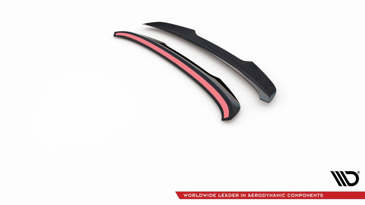 Heckspoiler Lippe passend für Skoda Kamiq Mk1 schwarz Hochglanz