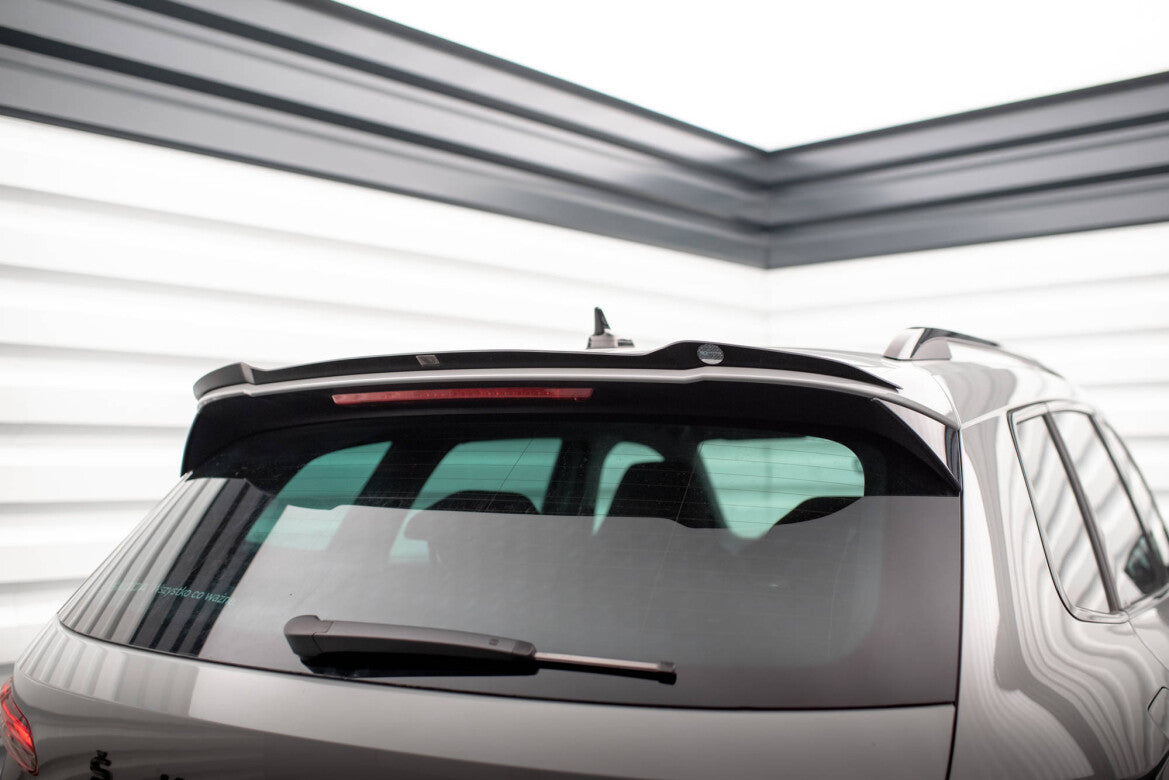Heckspoiler Lippe passend für Skoda Karoq Sportline Mk1 FL schwarz Hochglanz