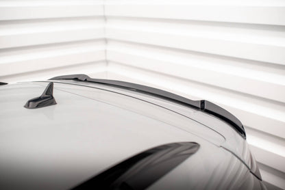 Heckspoiler Lippe passend für Skoda Karoq Sportline Mk1 FL schwarz Hochglanz