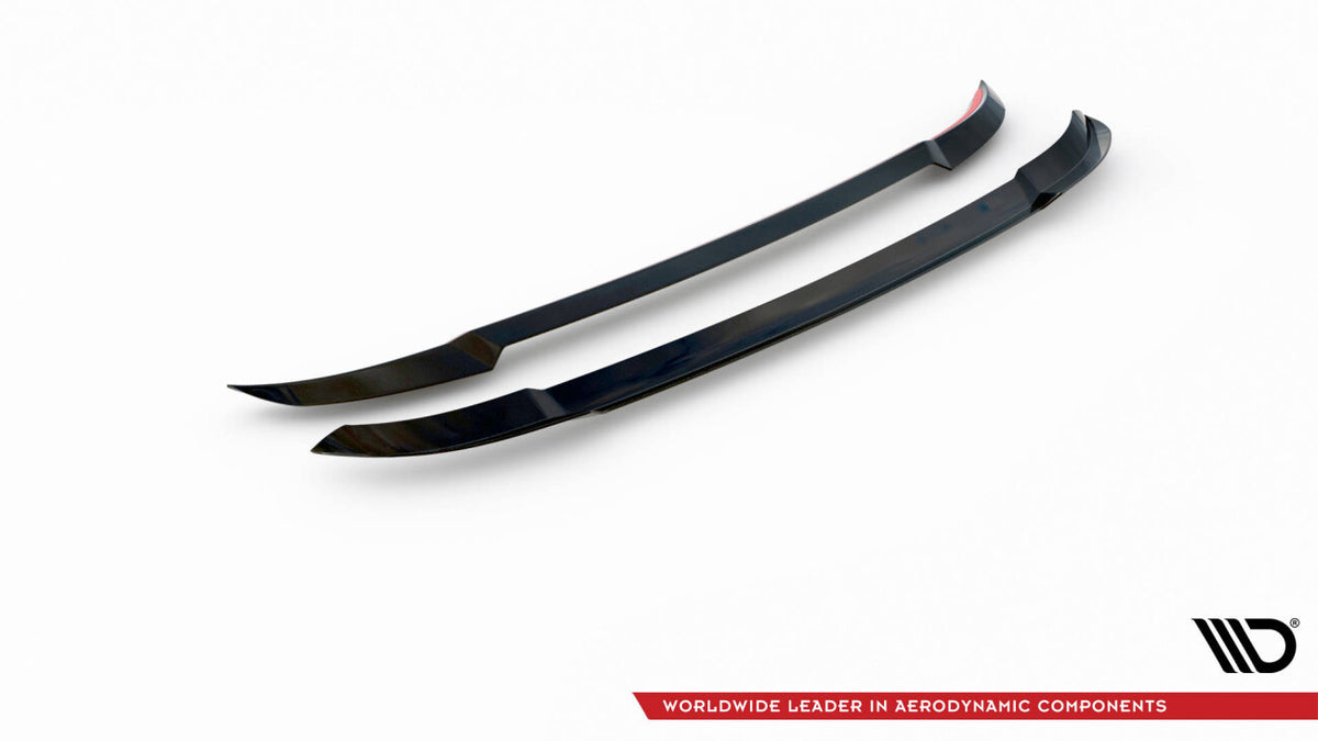 Heckspoiler Lippe passend für Skoda Karoq Sportline Mk1 FL schwarz Hochglanz