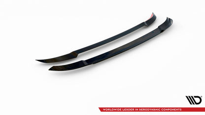Heckspoiler Lippe passend für Skoda Karoq Sportline Mk1 FL schwarz Hochglanz