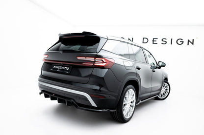 Heckspoiler Lippe passend für Skoda Kodiaq Mk2 schwarz Hochglanz