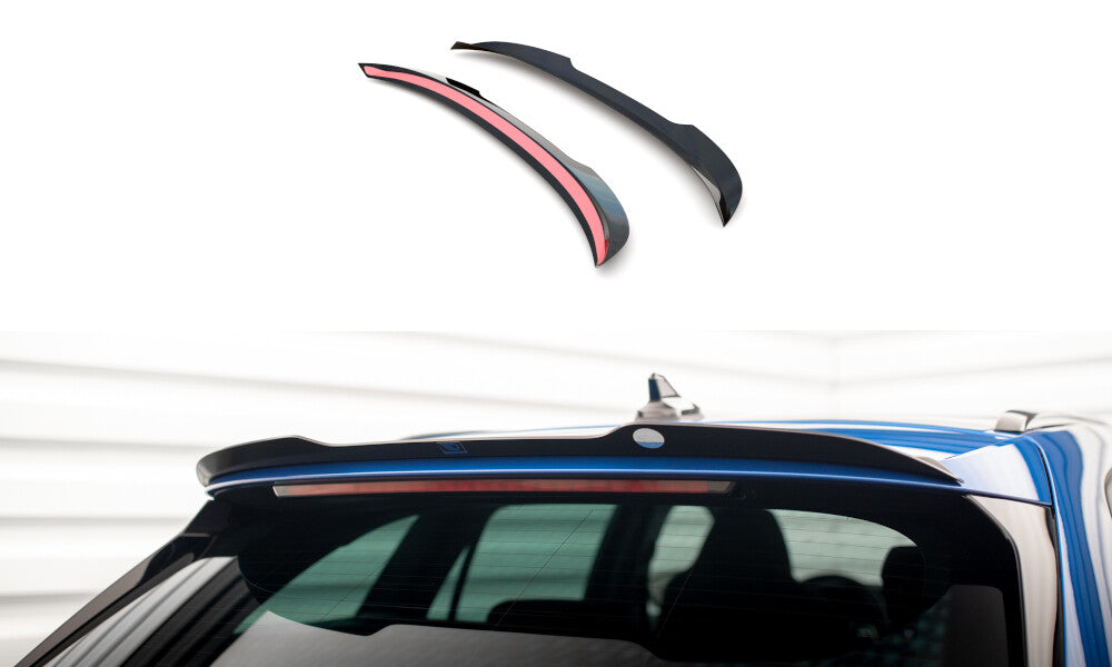 Heckspoiler Lippe passend für Skoda Octavia Combi Standard / RS Mk4 / Mk4 FL schwarz Hochglanz