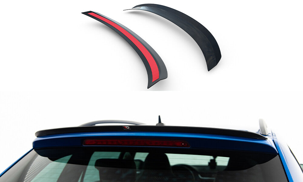 Heckspoiler Lippe passend für Skoda Octavia RS Mk3 / Mk3 FL Combi schwarz Hochglanz