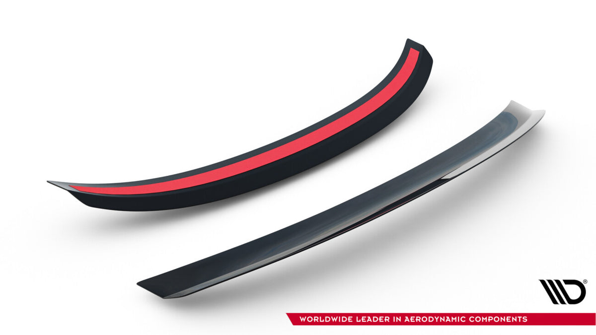 Heckspoiler Lippe passend für Skoda Octavia RS Mk3 / Mk3 FL Combi schwarz Hochglanz