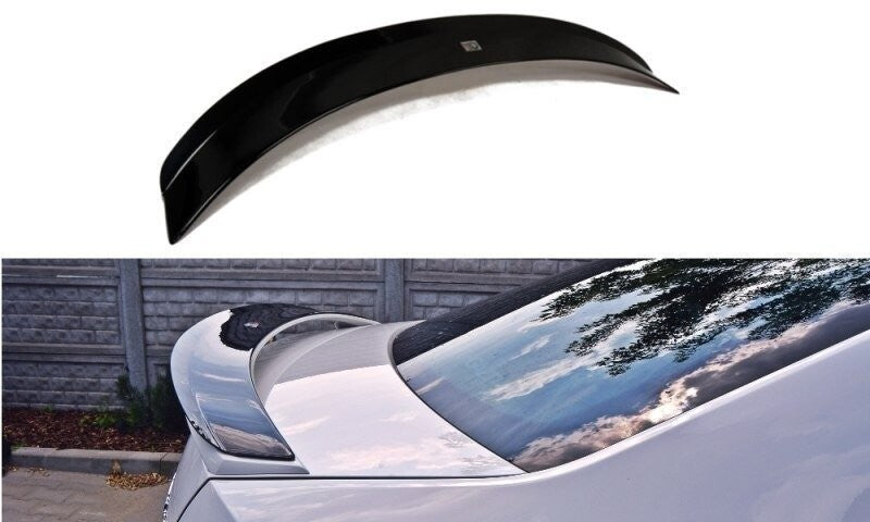 Heckspoiler Lippe passend für Skoda Octavia RS Mk3 / Mk3 FL Hatchback schwarz Hochglanz