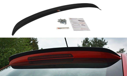 Heckspoiler Lippe passend für Skoda Rapid Spaceback schwarz Hochglanz