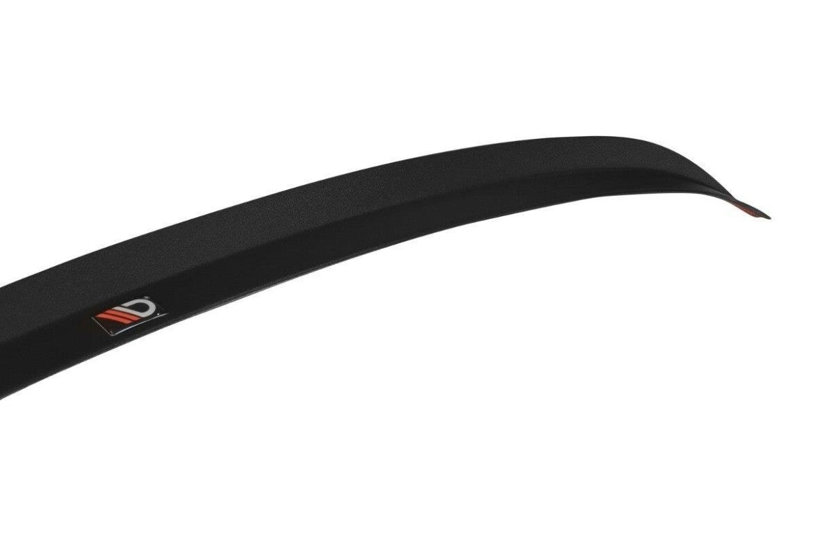 Heckspoiler Lippe passend für Skoda Rapid Spaceback schwarz Hochglanz