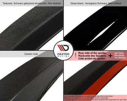 Heckspoiler Lippe passend für Skoda Scala Image Scala schwarz Hochglanz