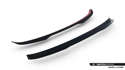 Heckspoiler Lippe passend für Skoda Scala Mk1 Facelift schwarz Hochglanz