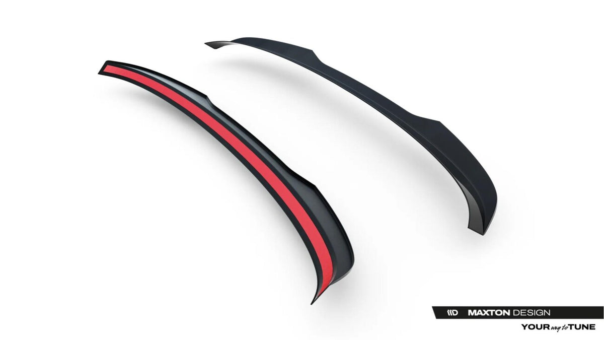 Heckspoiler Lippe passend für Skoda Scala Mk1 Facelift schwarz Hochglanz