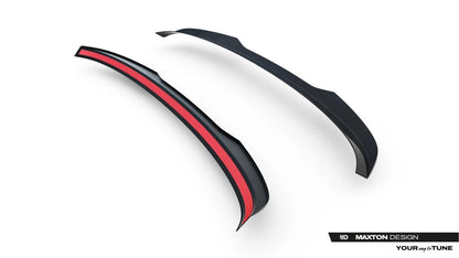 Heckspoiler Lippe passend für Skoda Scala Mk1 Facelift schwarz Hochglanz