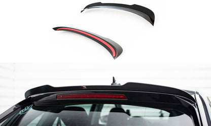 Heckspoiler Lippe passend für Skoda Scala schwarz Hochglanz