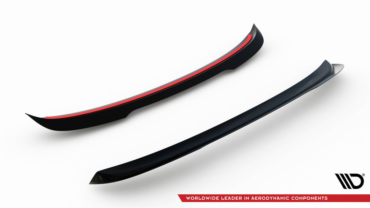 Heckspoiler Lippe passend für Skoda Scala schwarz Hochglanz