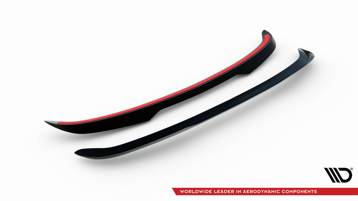 Heckspoiler Lippe passend für Skoda Superb Sportline Combi Mk3 / Mk3 FL schwarz Hochglanz