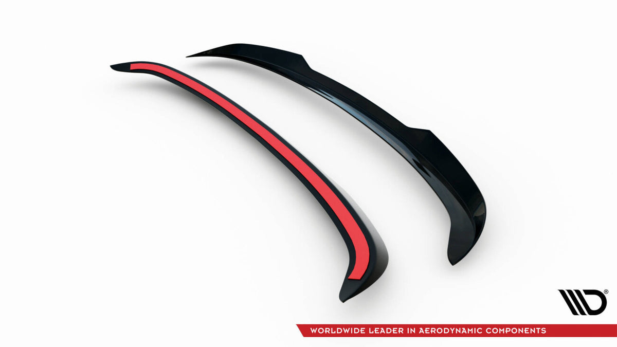 Heckspoiler Lippe passend für Skoda Superb Sportline Combi Mk3 / Mk3 FL schwarz Hochglanz