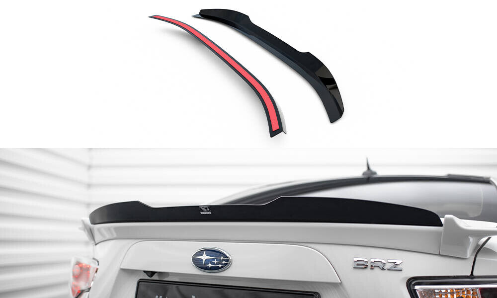 Heckspoiler Lippe passend für Subaru BRZ Mk1 / Mk1 FL schwarz Hochglanz