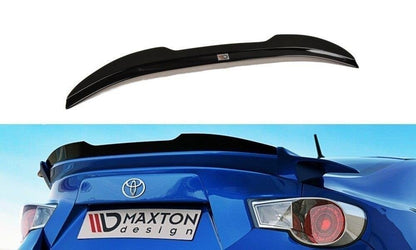 Heckspoiler Lippe passend für Subaru BRZ Mk1 / Mk1 FL / Toyota GT86 Mk1 / Mk1 FL schwarz Hochglanz